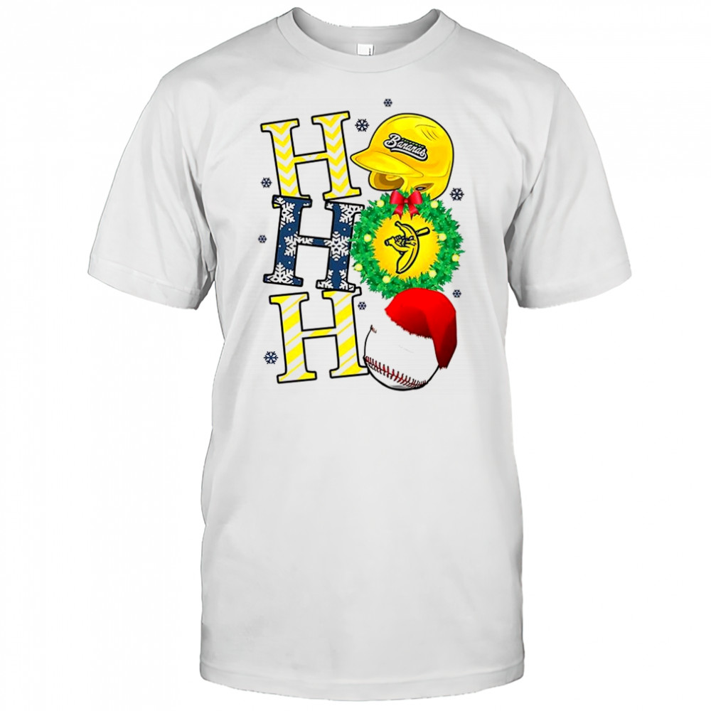 Savannah Bananas baseball Ho Ho Ho Christmas shirt