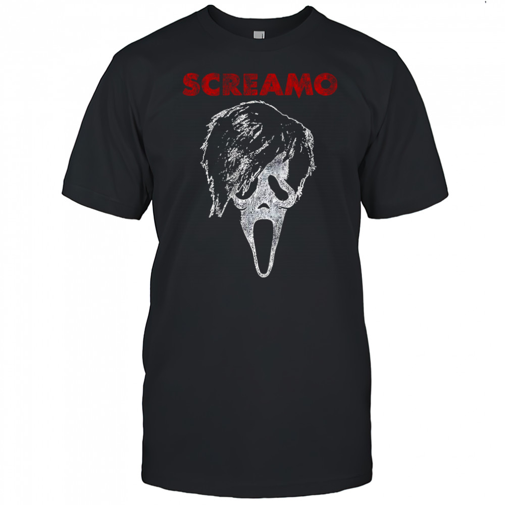Screamo The Ghostface Screamo emo style Halloween shirt