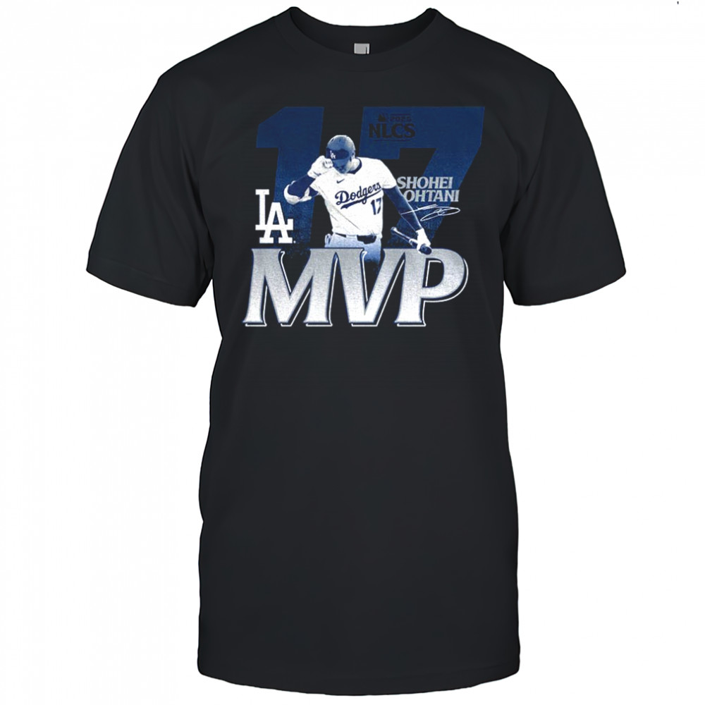 Shohei Ohtani Royal Los Angeles Dodgers 2025 National League Championship Series MVP signature shirt