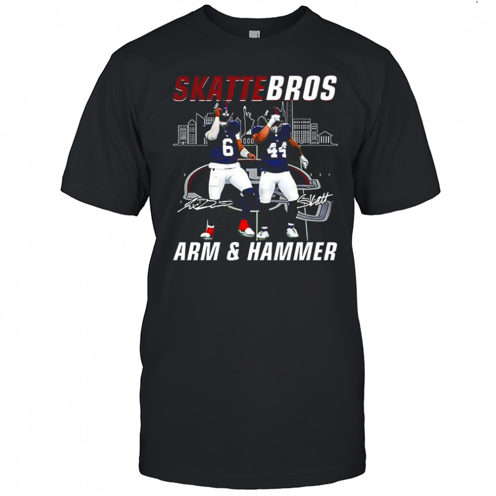 Skattebros Arm and Hammer signature shirt