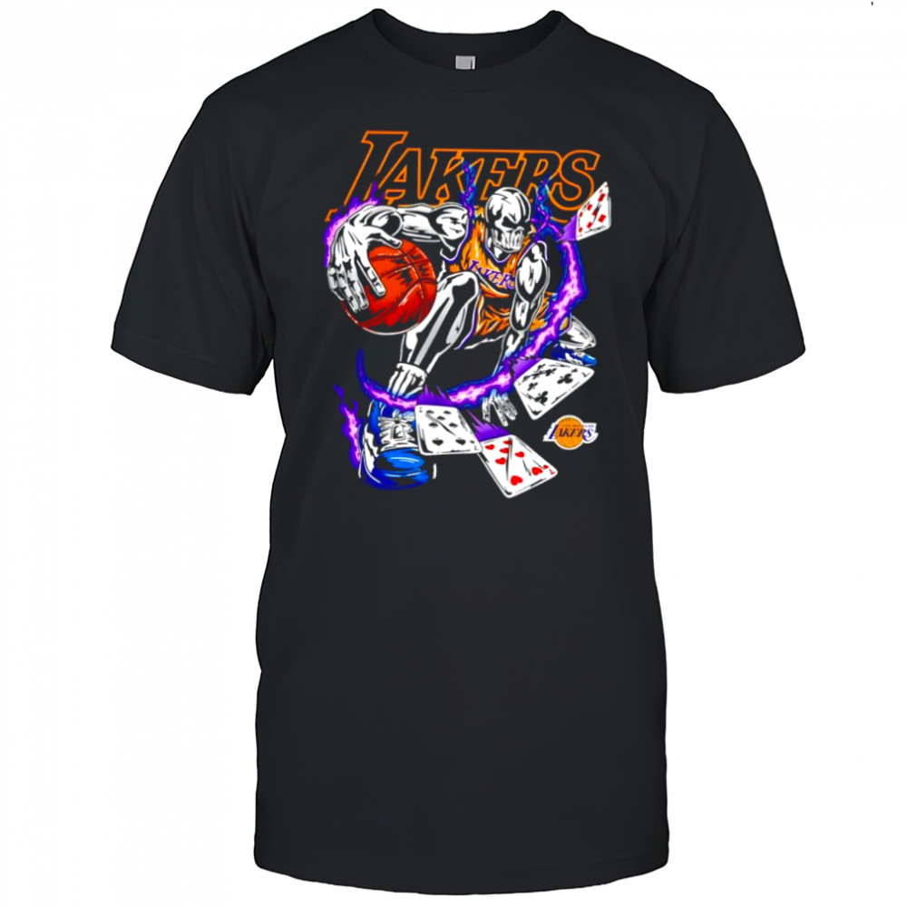 Skeleton Warren Lotas Los Angeles Lakers shirt