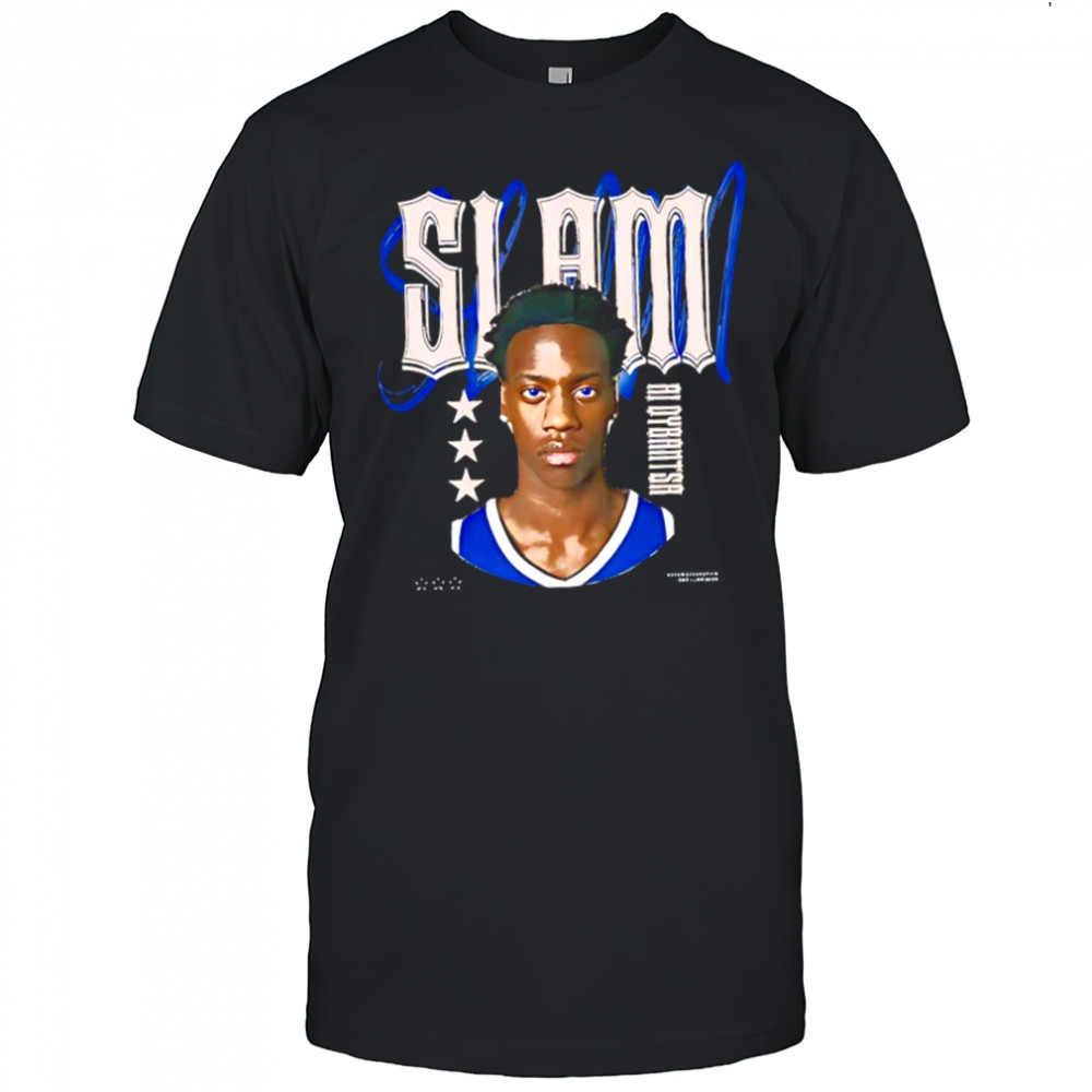SLAM AJ Dybantsa Remix graphic shirt
