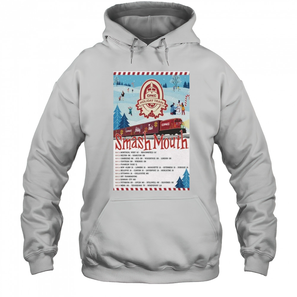 Smash Mouth CPKC Holiday Train Tour 2025 Dates Christmas T-Shirt
