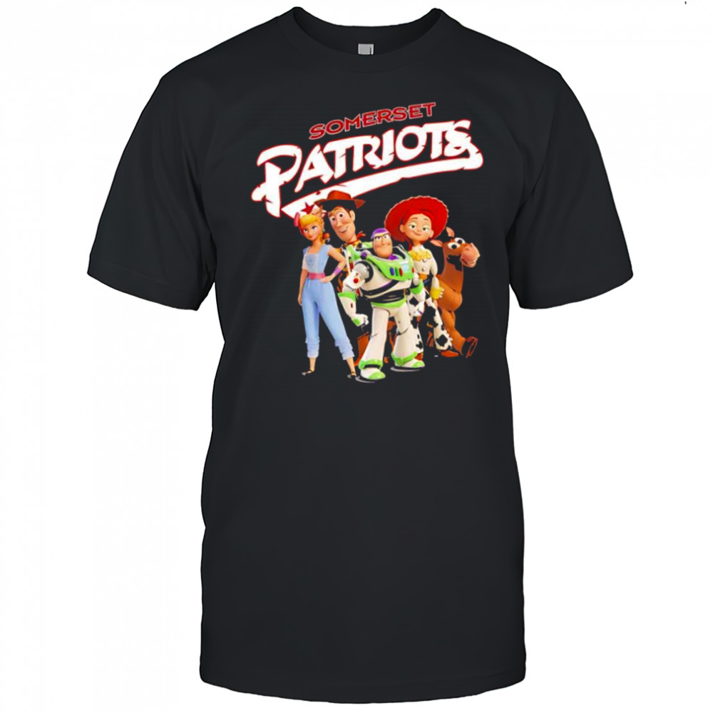 Somerset Patriots Toy Story Friends Adult Characters shirt