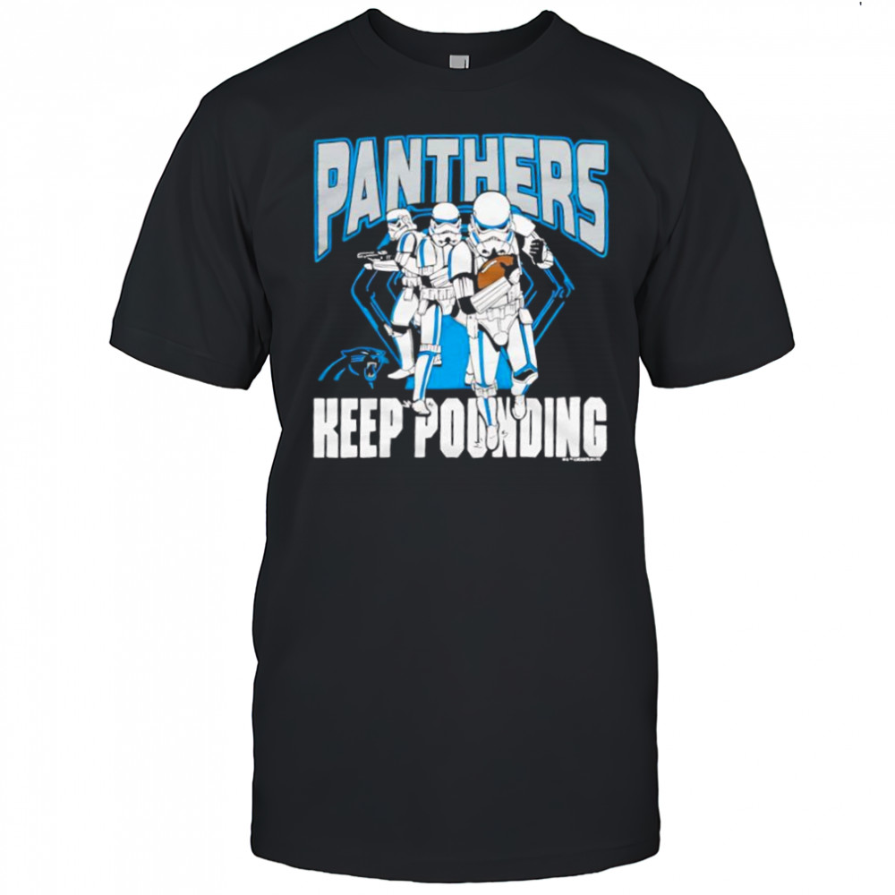 Star Wars x Carolina Panthers Stormtroopers keep pounding shirt