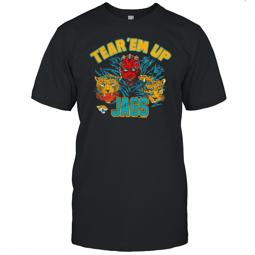 Star Wars x Jacksonville Jaguars Darth Maul Tear ‘Em Up Jags shirt