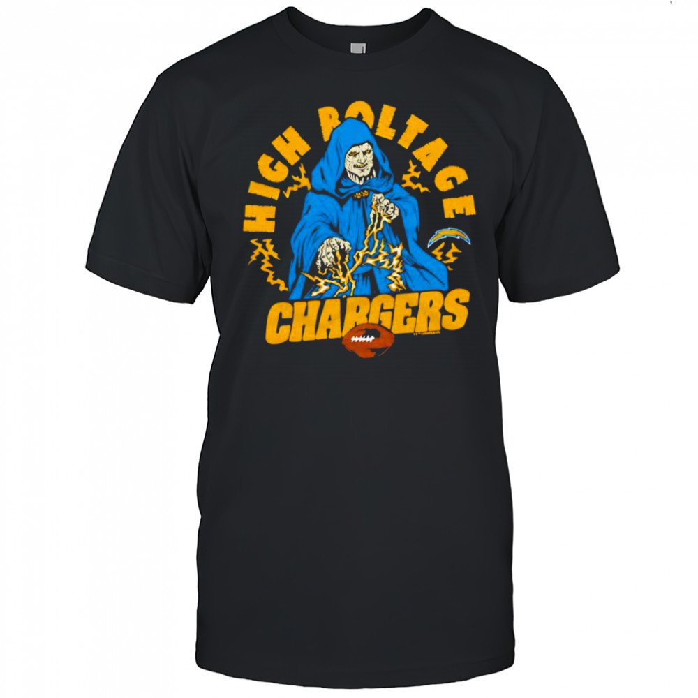 Star Wars x Los Angeles Chargers Emperor Palpatine High Voltage Chargers shirt