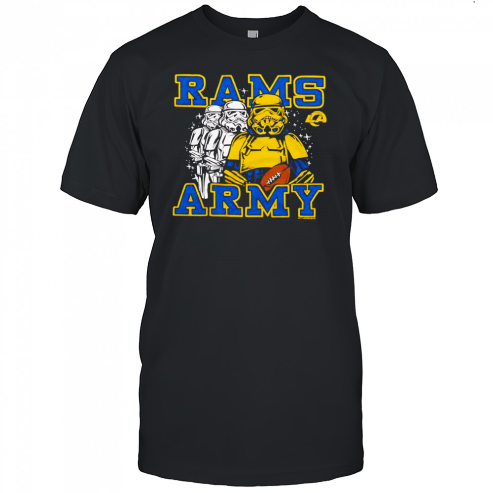 Star Wars x Los Angeles Rams Stormtroopers Rams Army shirt