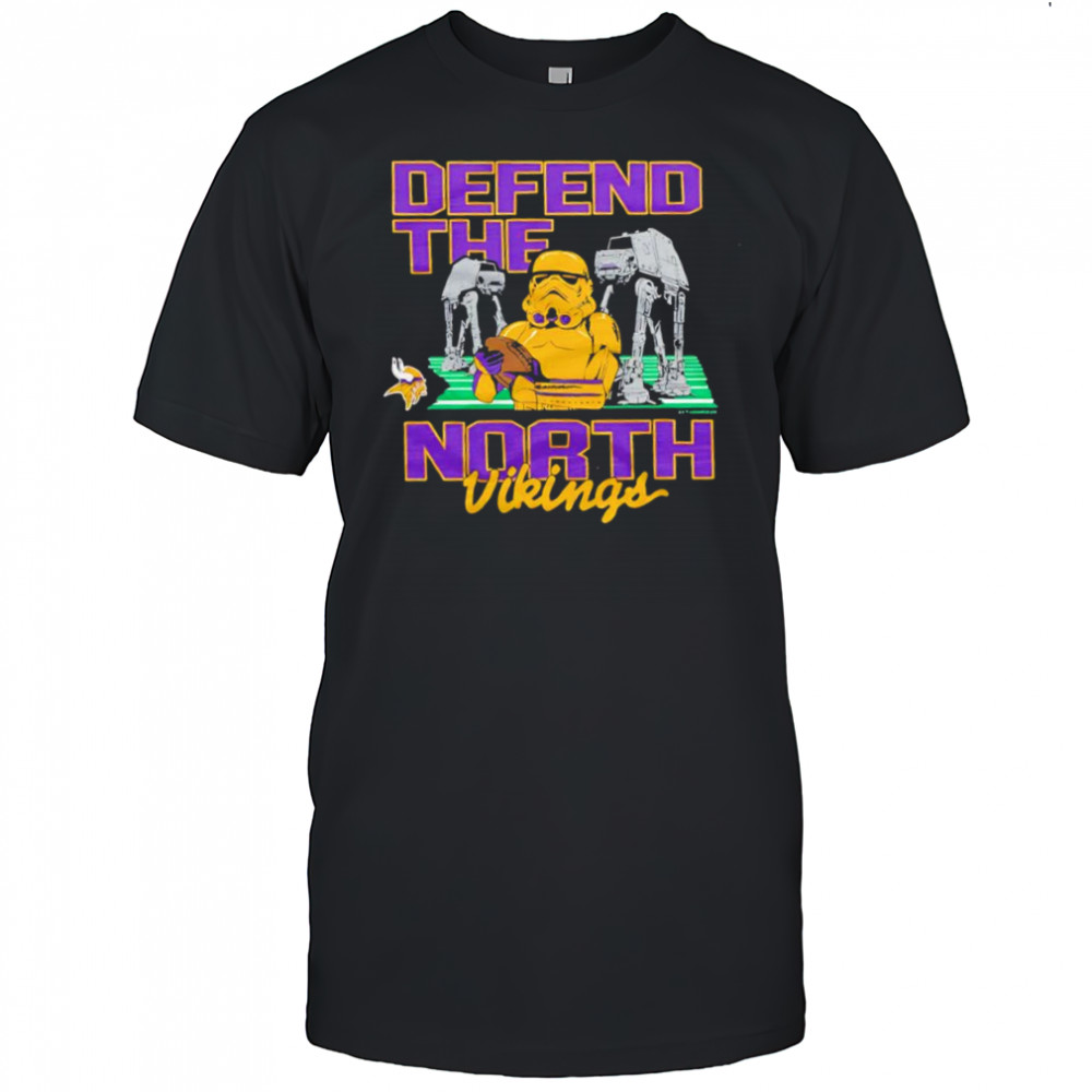 Star Wars x Minnesota Vikings Stormtrooper AT-AT Defend the North shirt