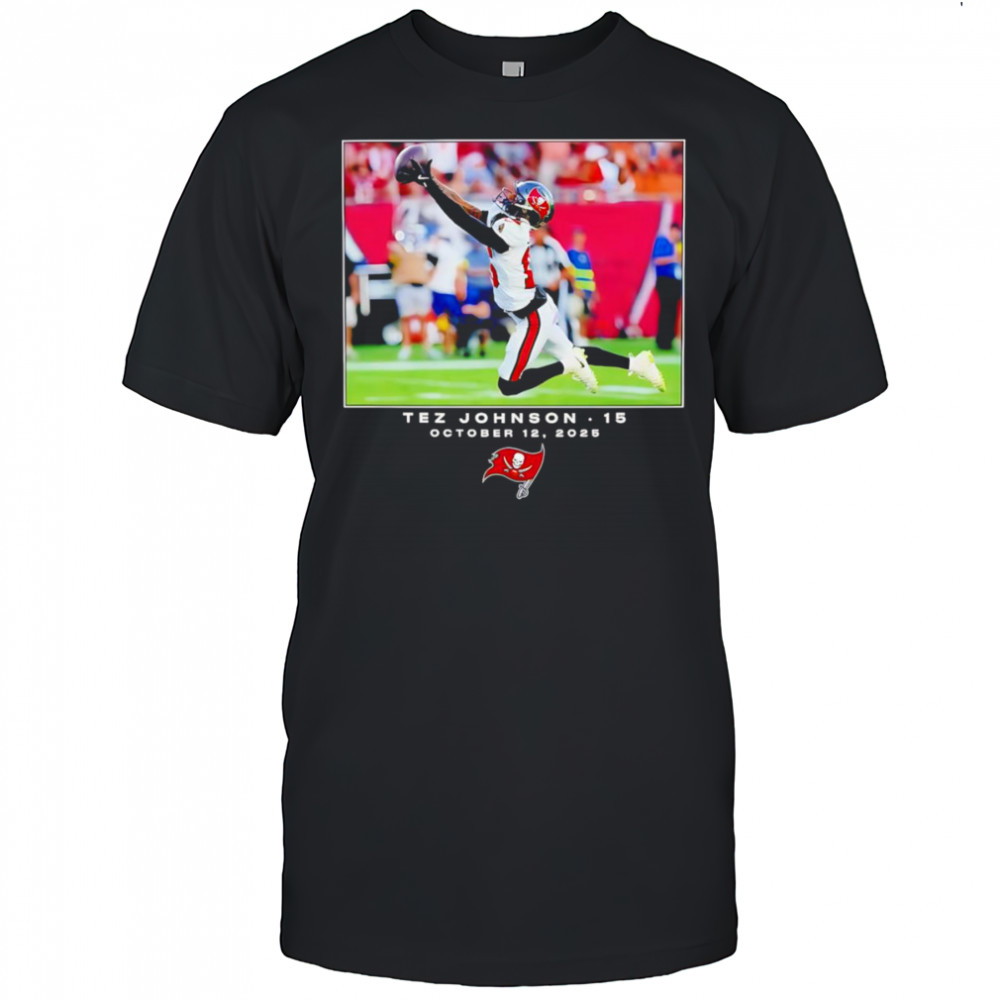 Tampa Bay Buccaneers Tez Johnson Flash Features Week 6 shirt