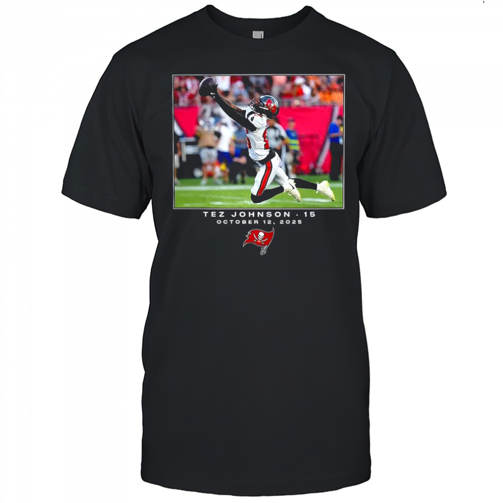 Tez Johnson Tampa Bay Buccaneers NFL Week 6 2025 T-shirt