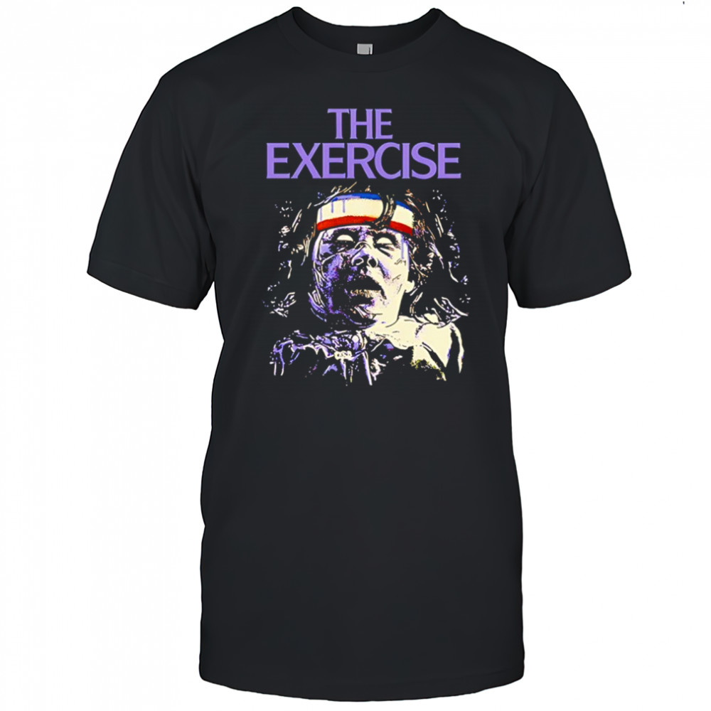 The Exercise character horror Halloween shirt