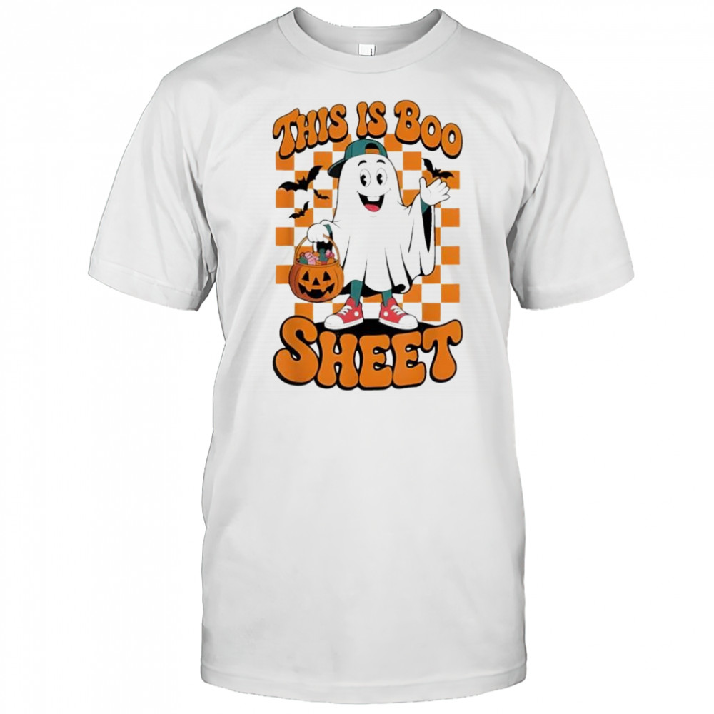 This is Boo Sheet Funny Halloween Ghost Baseball shirt