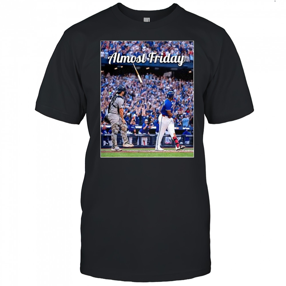 Toronto Blue Jays baseball Almost Friday Output shirt