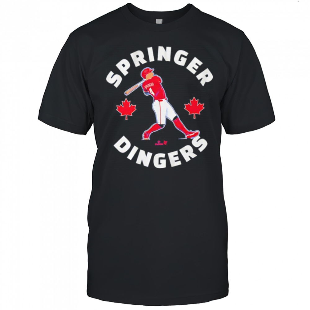Toronto Blue Jays Springer Dinger Canada Day shirt