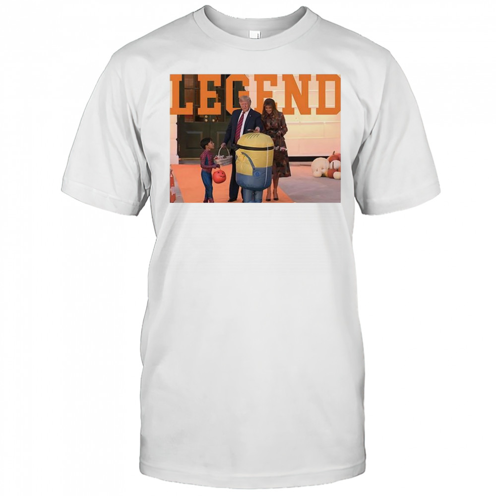 Trump trick or treat legend meme Halloween shirt
