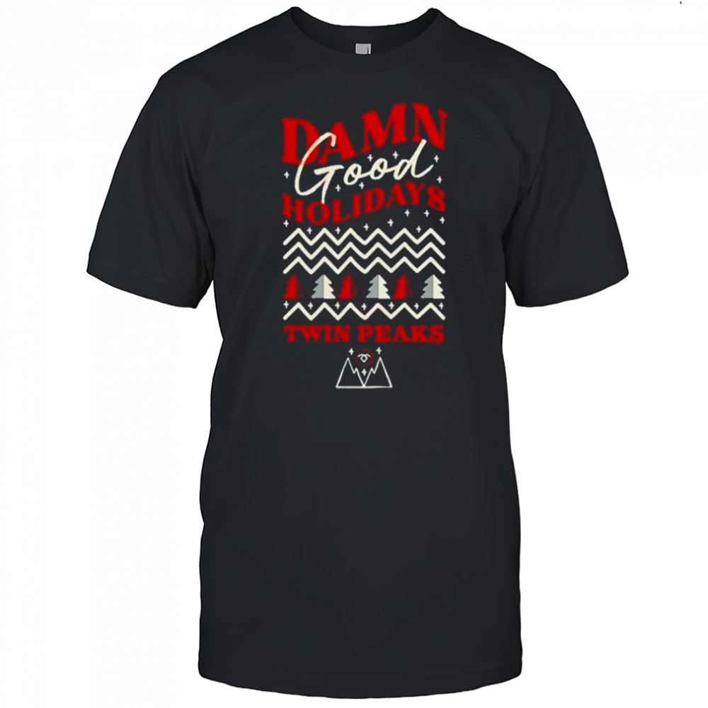 Twin Peaks Damn Good Holidays Christmas T-Shirt