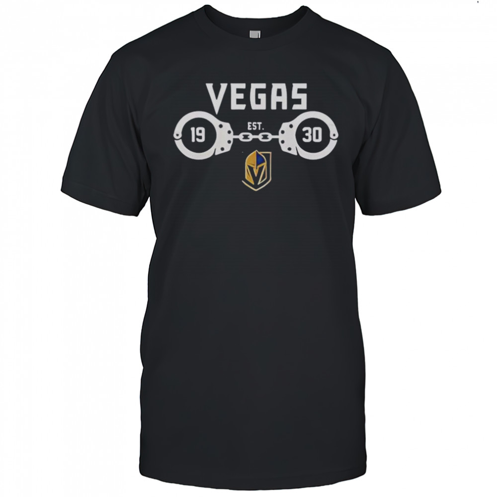 Vegas Golden Knights Law Enforcement Appreciation Day Est 1930 T-Shirt