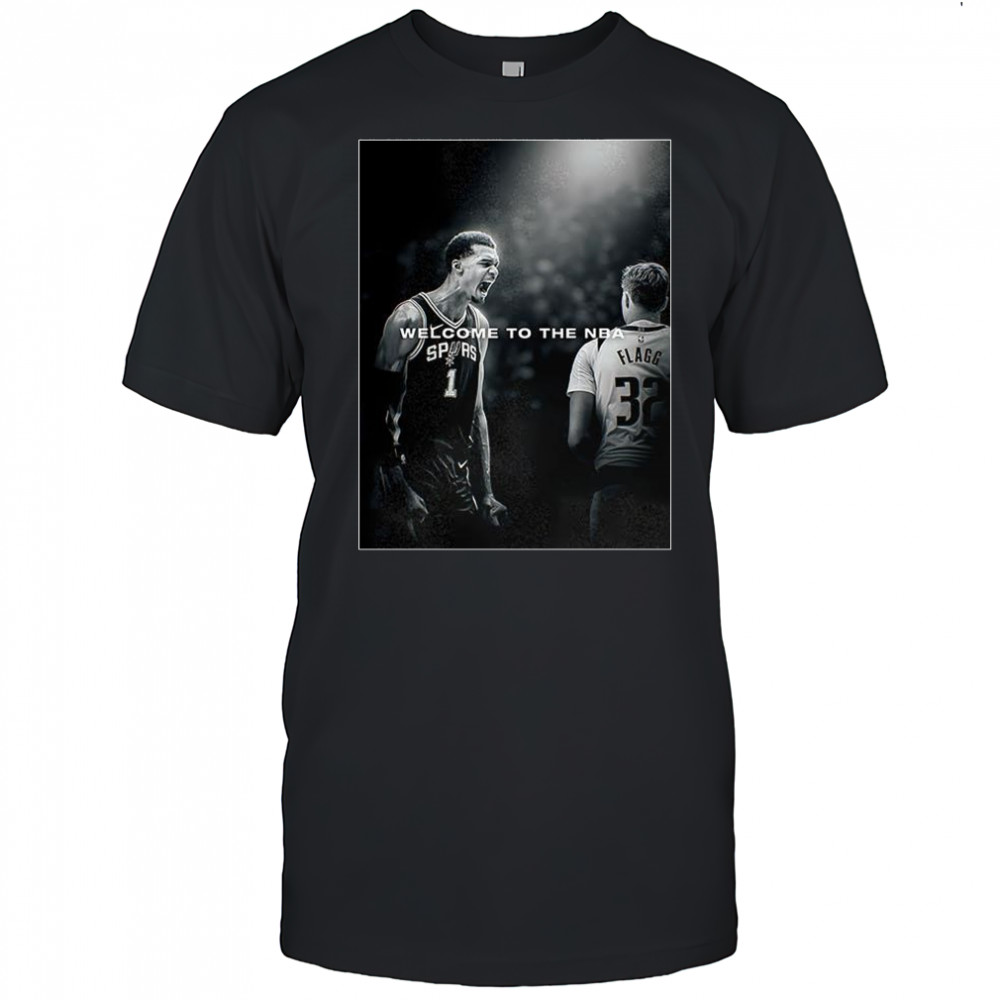 Victor Wembanyama welcome to the NBA shirt
