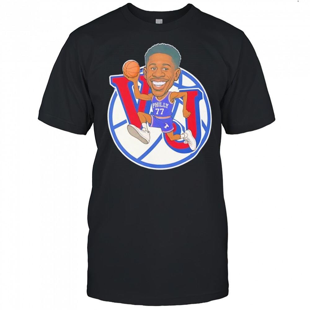 VJ Edgecombe Philadelphia 76ers Caricature shirt