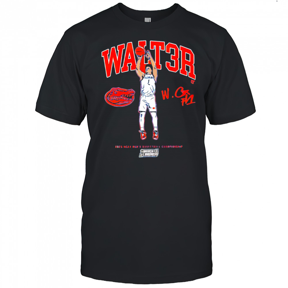 Walter Clayton Jr 2025 NCAA Men’s Basketball Championship T-shirts
