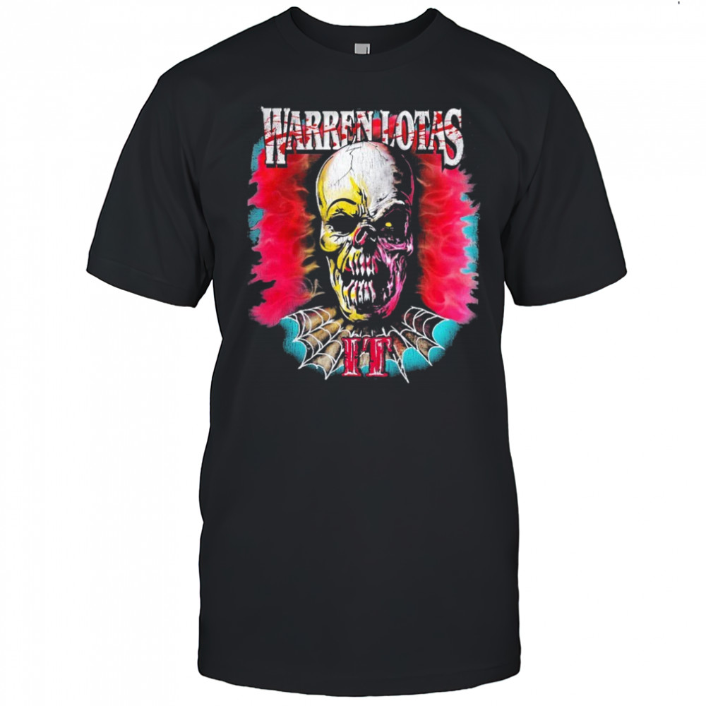 Warren Lotas IT Clown Halloween Skull T-shirt