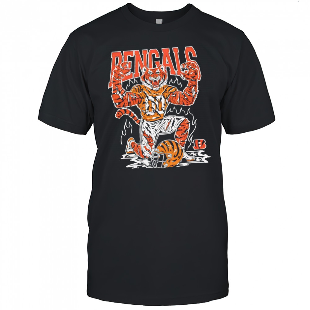 Warren Lotas x Cincinnati Bengals Roaring Tiger shirt