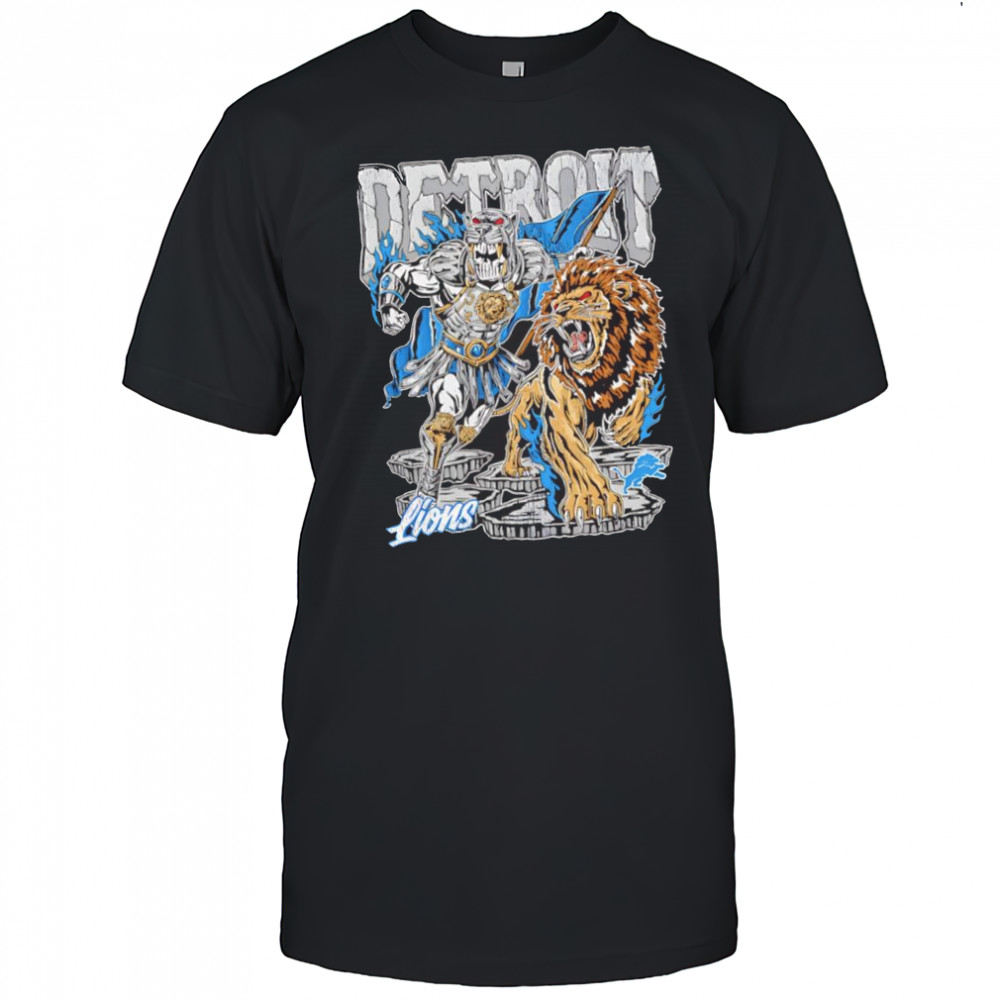 Warren Lotas x Detroit Lions Gladiator skeleton shirt