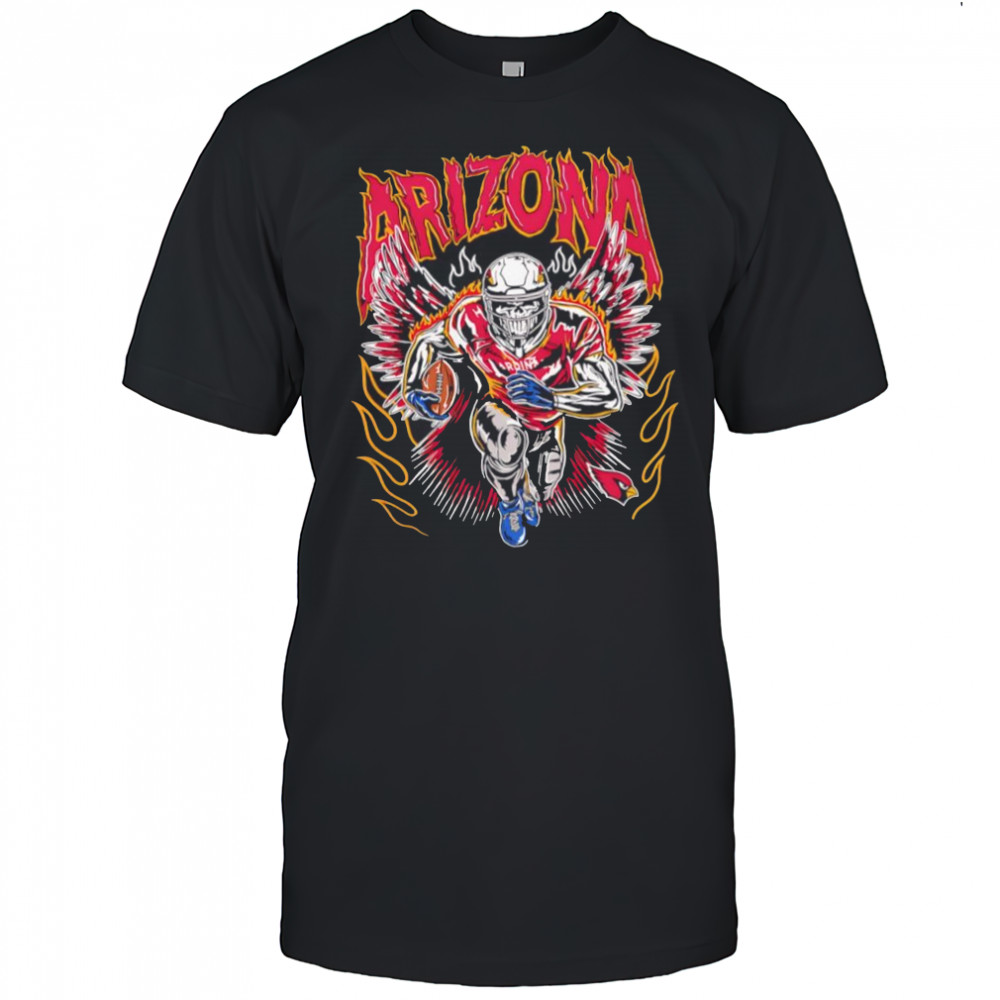 Warren Lotas x Flying Arizona Cardinals skeleton shirt