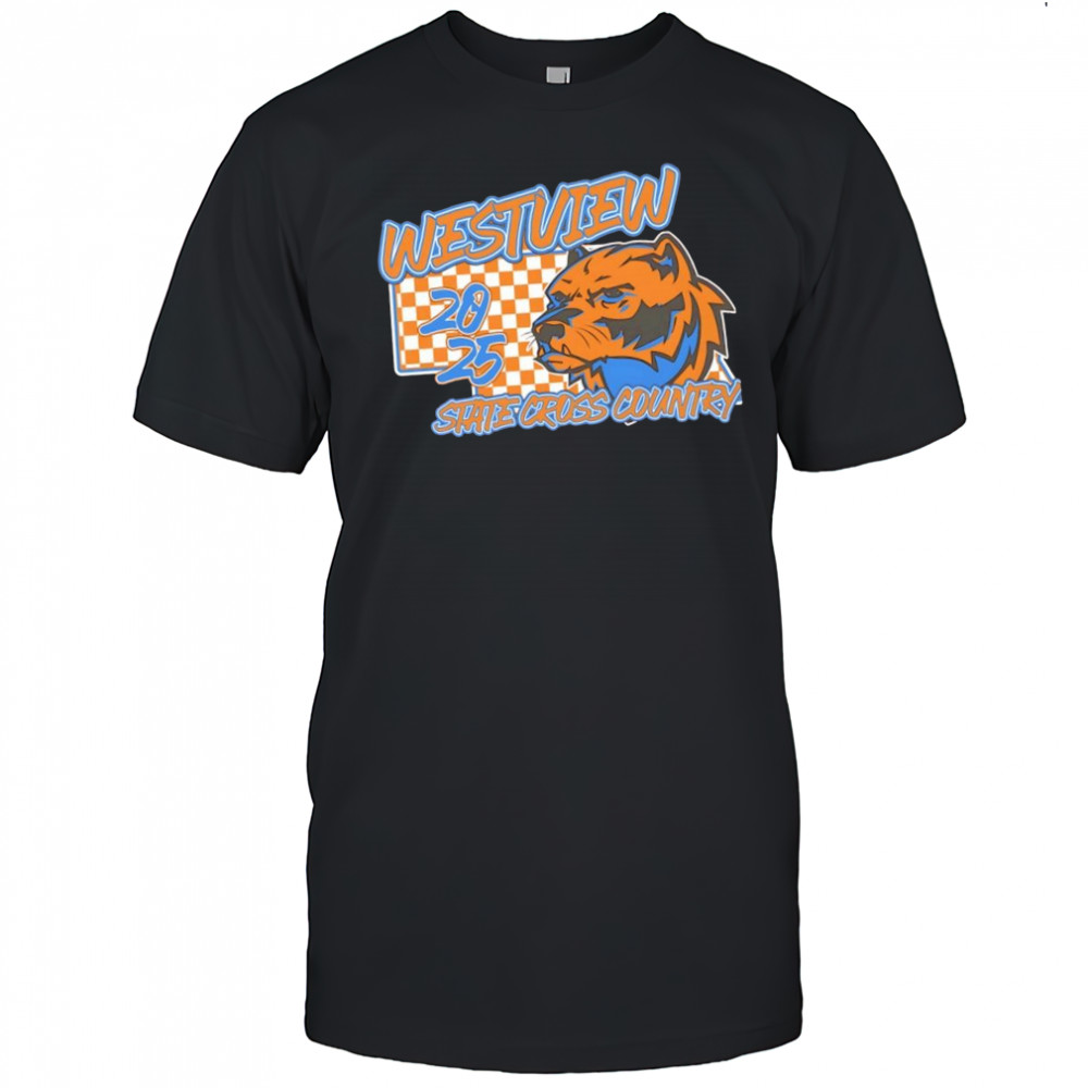 Westview State Cross Country 2025 logo shirt