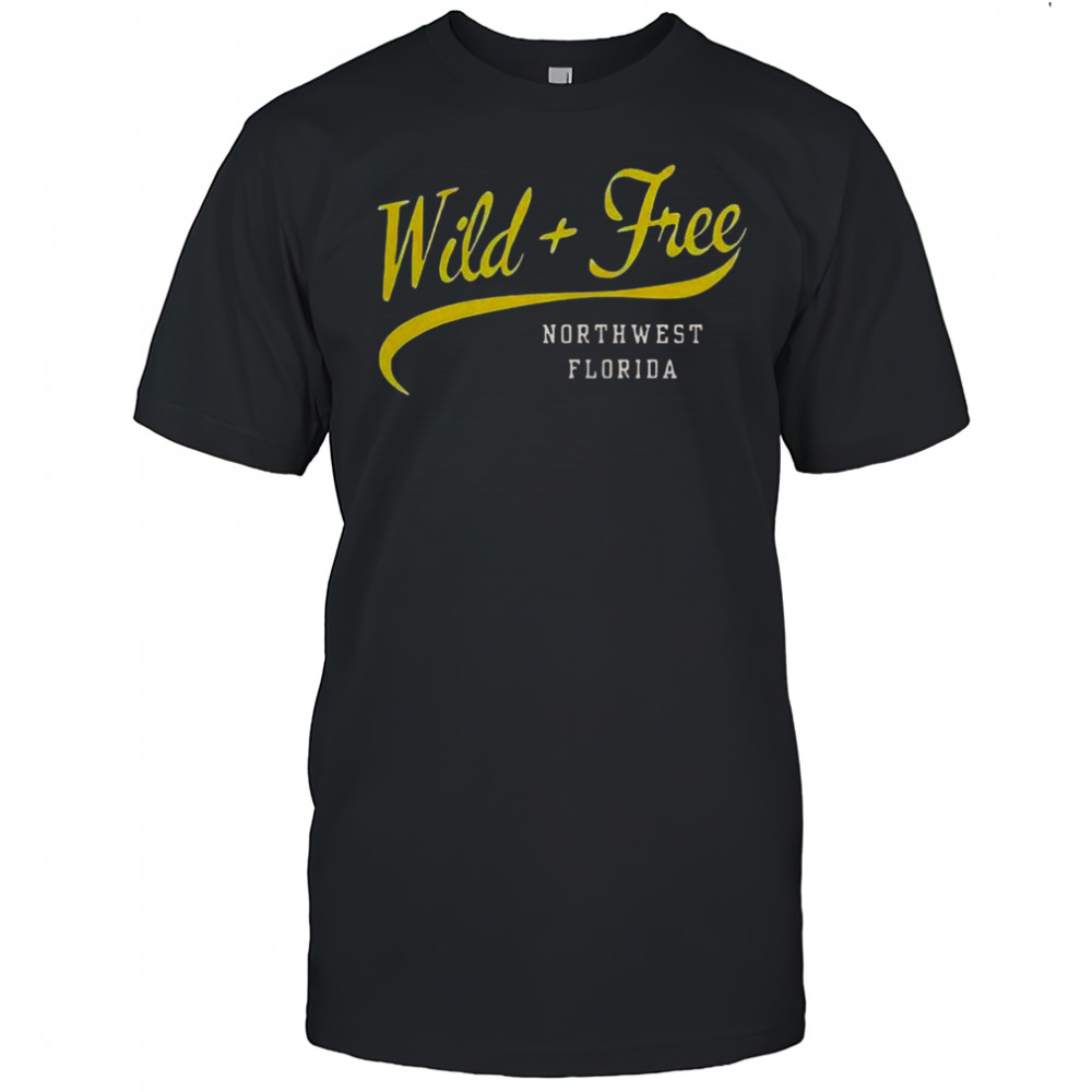 Wild And Free Northwest Florida Retro T-Shirt