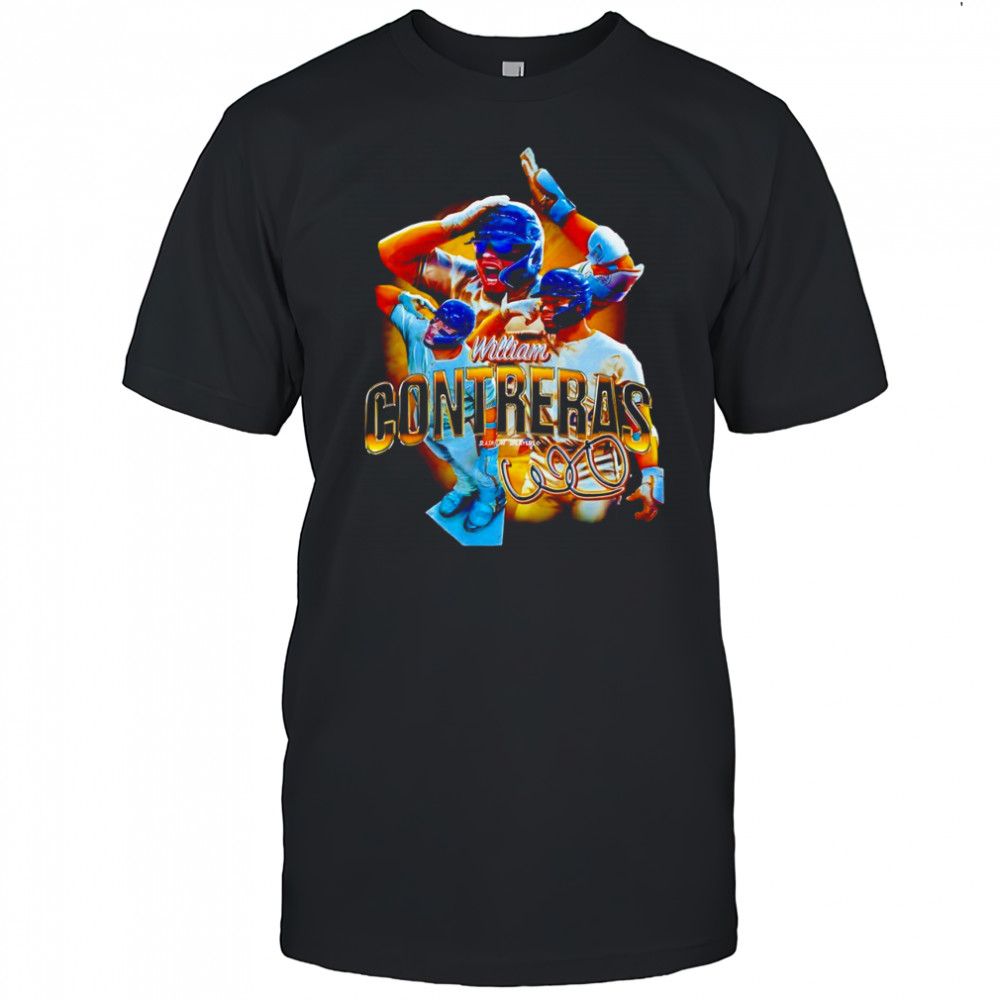 William Contreras Milwaukee Brewers baseball signature graphic shirt