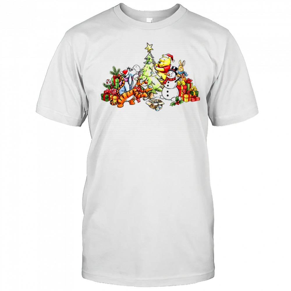 Winnie the Pooh Merry Christmas 2025 vintage shirt