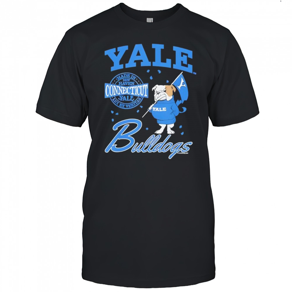 Yale University Made in New Haven Connecticut Handsome Dan shirt