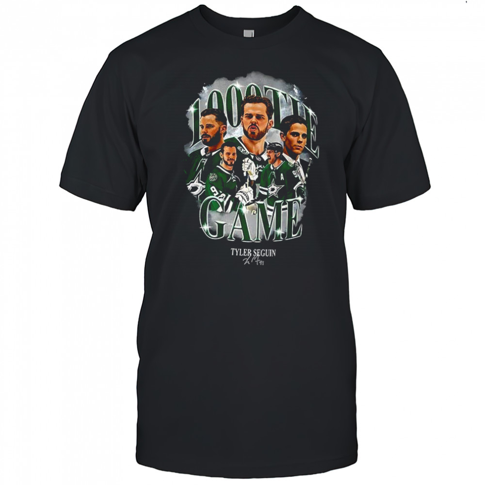 1000th game Tyler Seguin Dallas Stars signature shirt