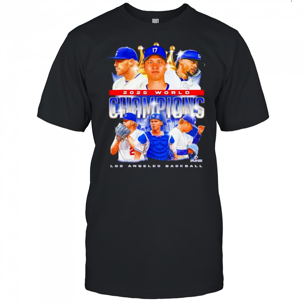 2025 World Champions Los Angeles LA Series shirt