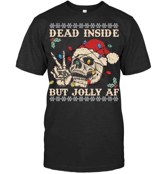 Festive Sarcastic Snarky Skeleton Ugly Christmas Sweater Sweatshirt