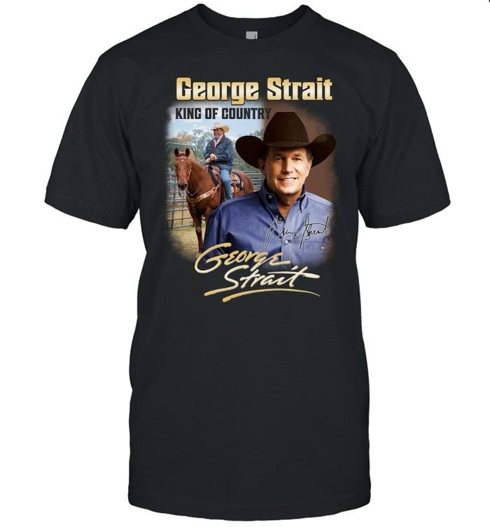 George Strait King Of Country Music Cowboy Legend T-Shirt