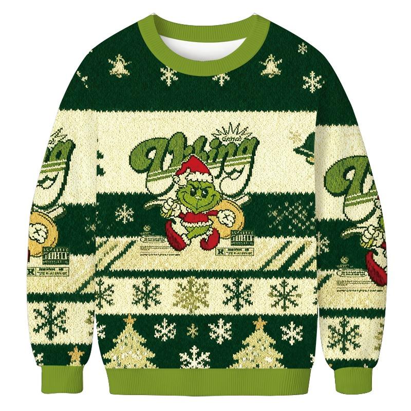 Grinch Santa Christmas Ugly Sweatshirt