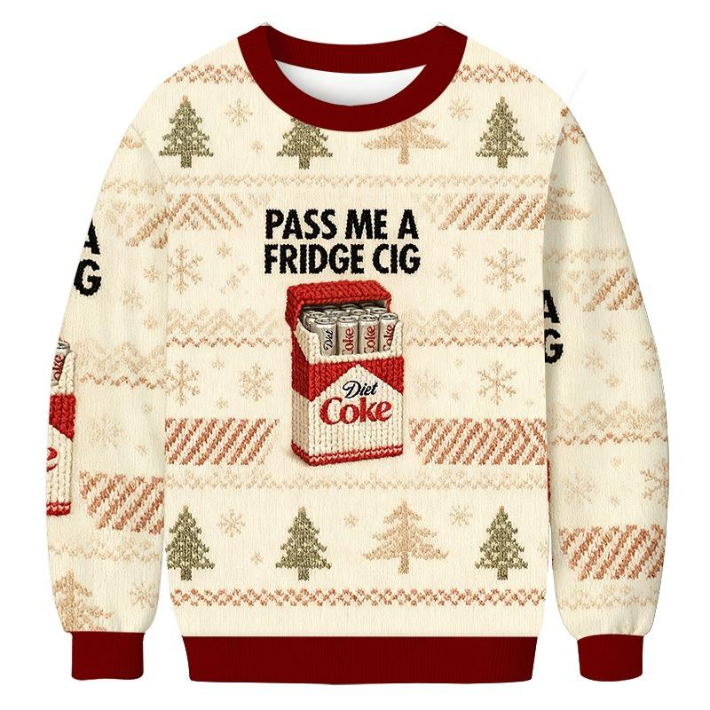 I Need A Diet Coke Christmas Ugly Sweatshirt