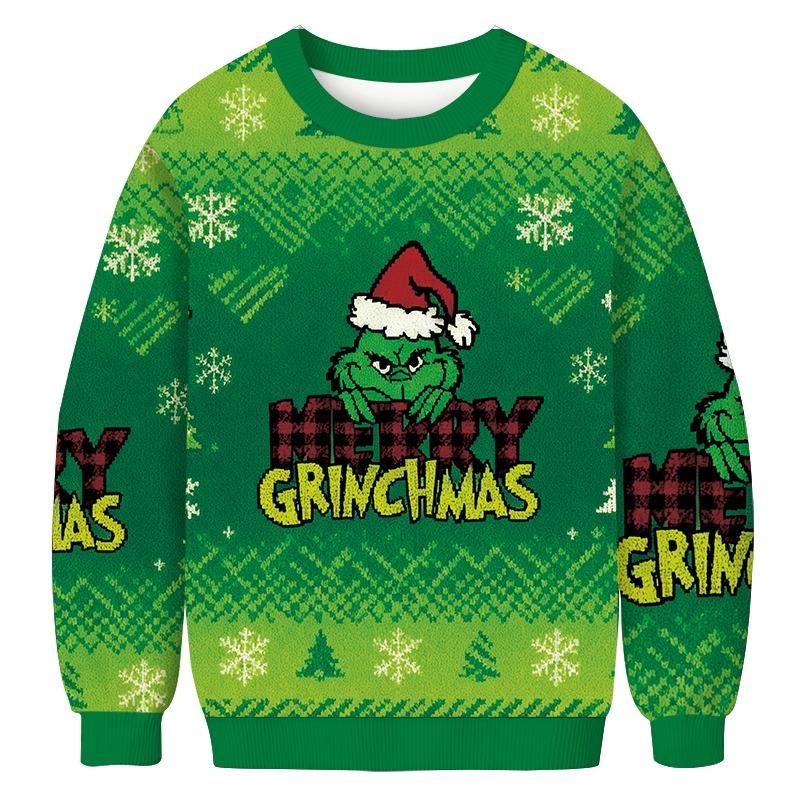 Merry Grinchmas Christmas Ugly Sweatshirt