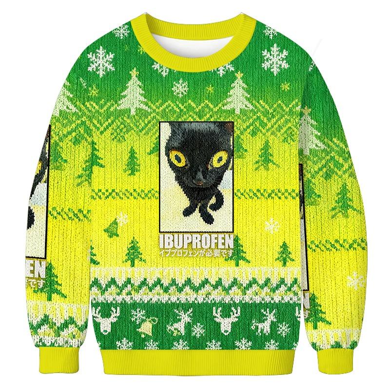 Need Ibuprofen Vintage Christmas Ugly Sweatshirt