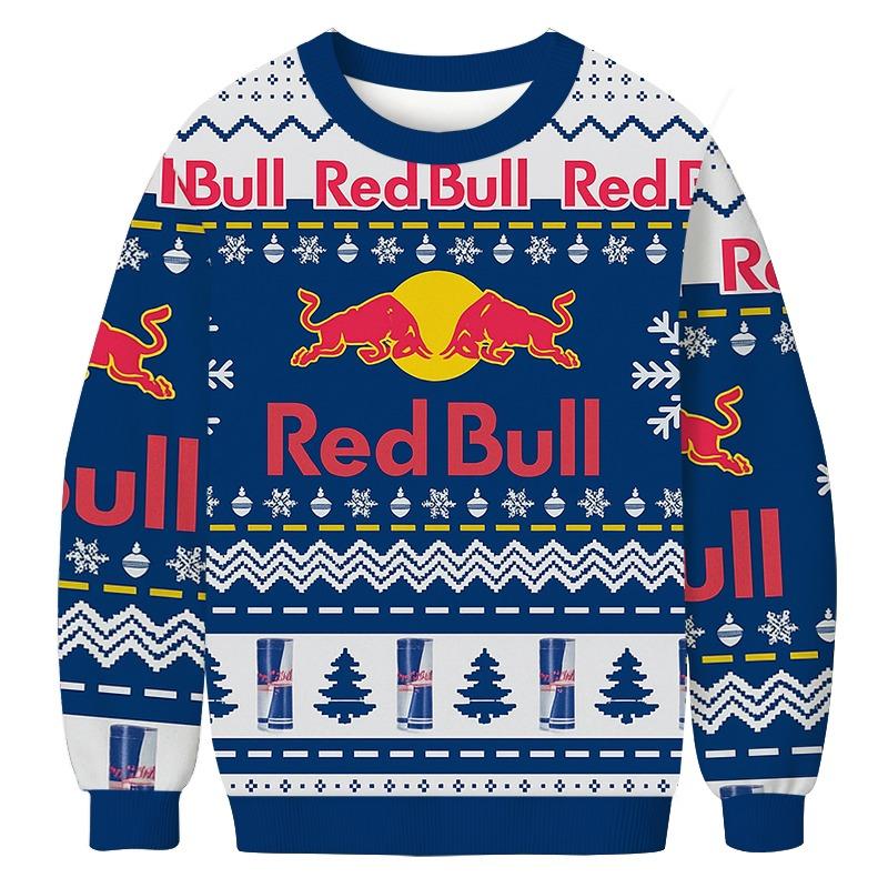 Red Bull Christmas Ugly Sweatshirt