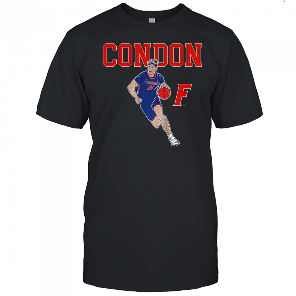 Alex Condon Florida Gators basketball name pose shirt
