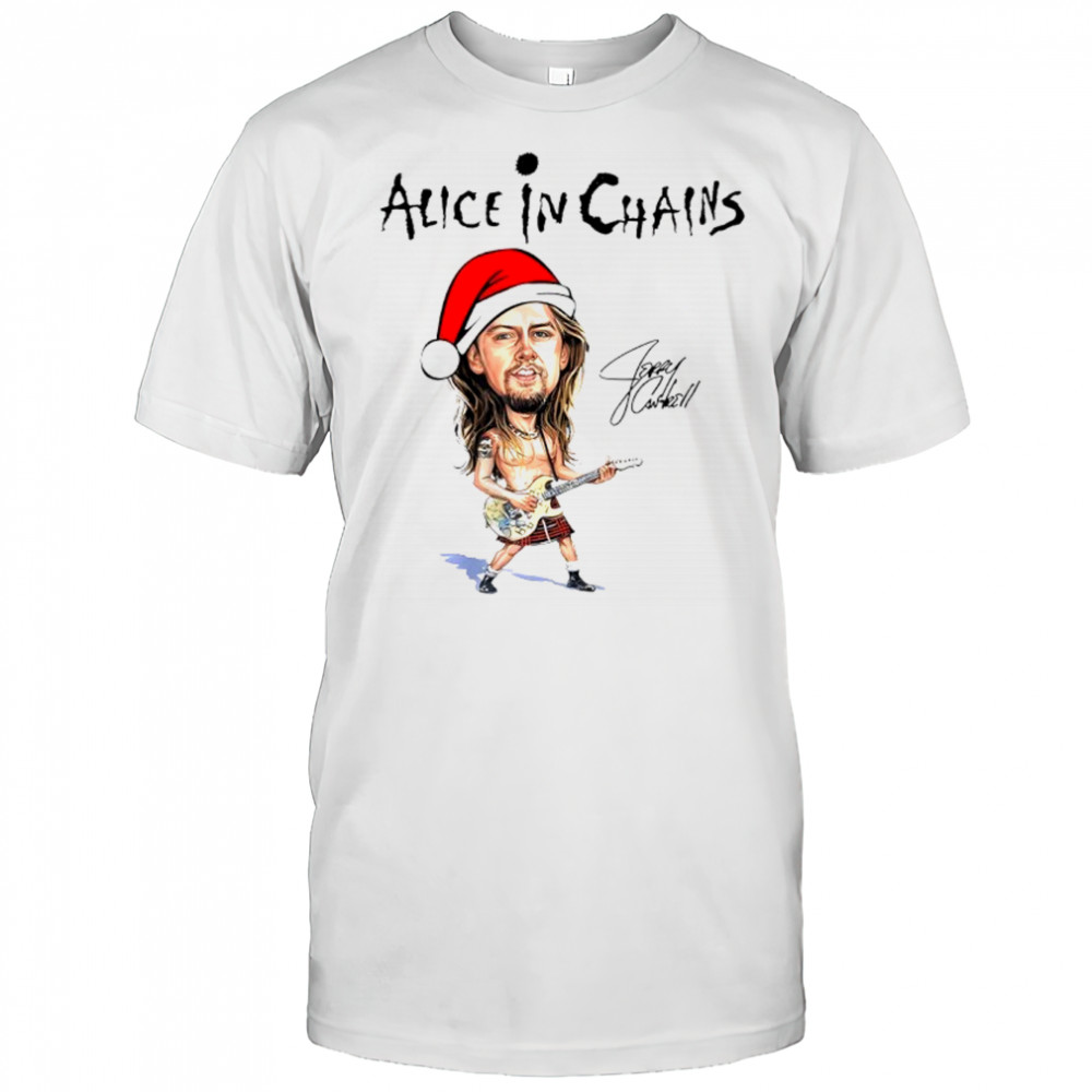 Alice In Chains Christmas signature shirt