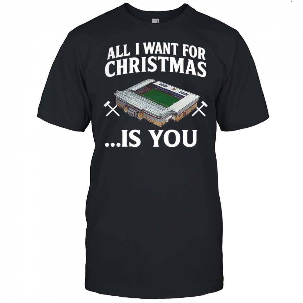 All I want for Christmas is you Westham stadium shirt