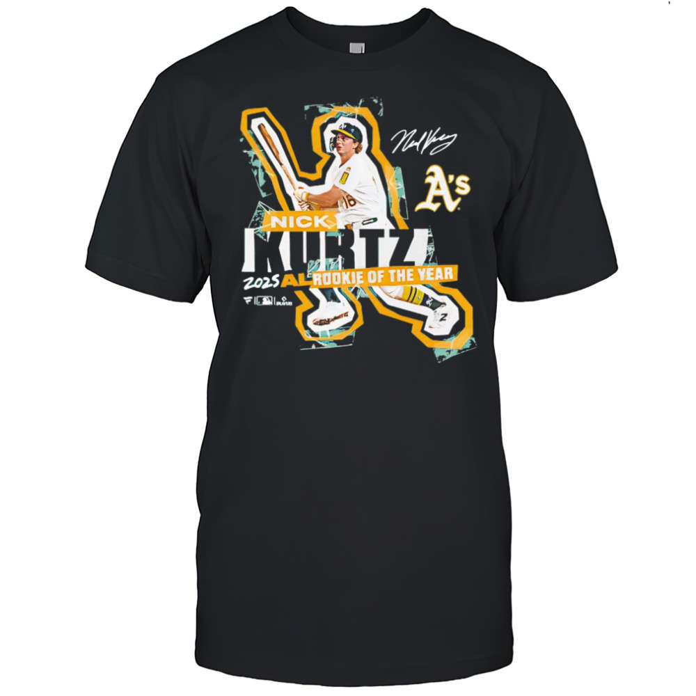 Athletics Nick Kurtz 2025 American League Rookie of the Year shirt