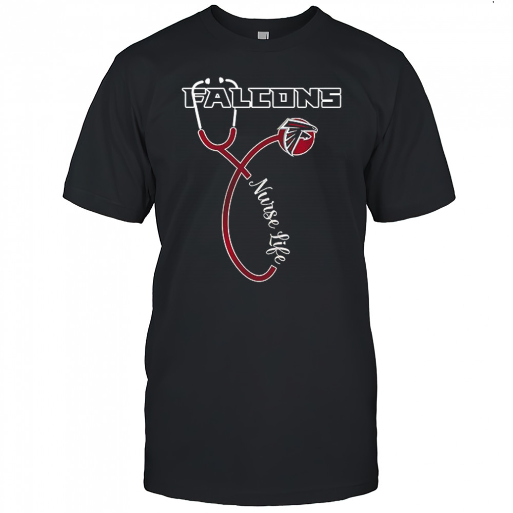 Atlanta Falcons x Nurse life it’s a work of heart shirt