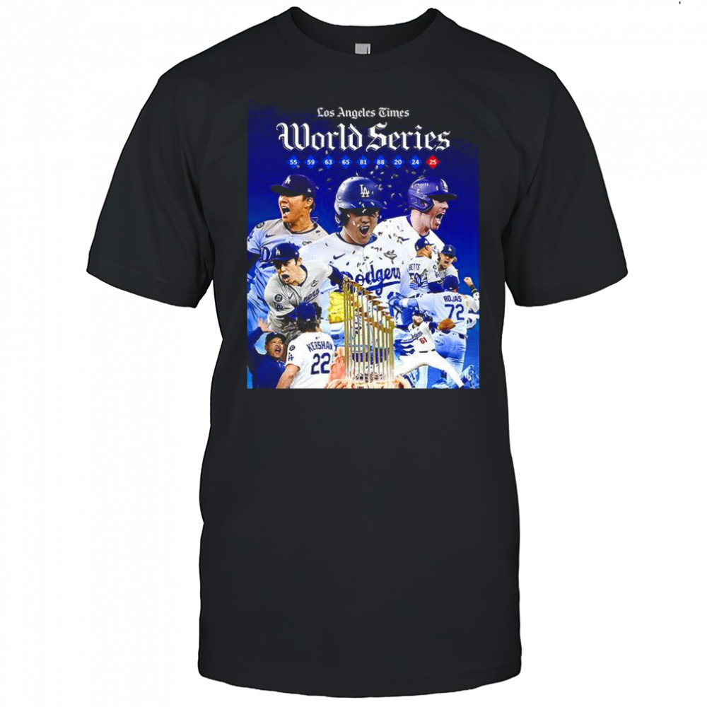 Back-to-back World Series Champion 2025 Los Angeles Dodgers shirt