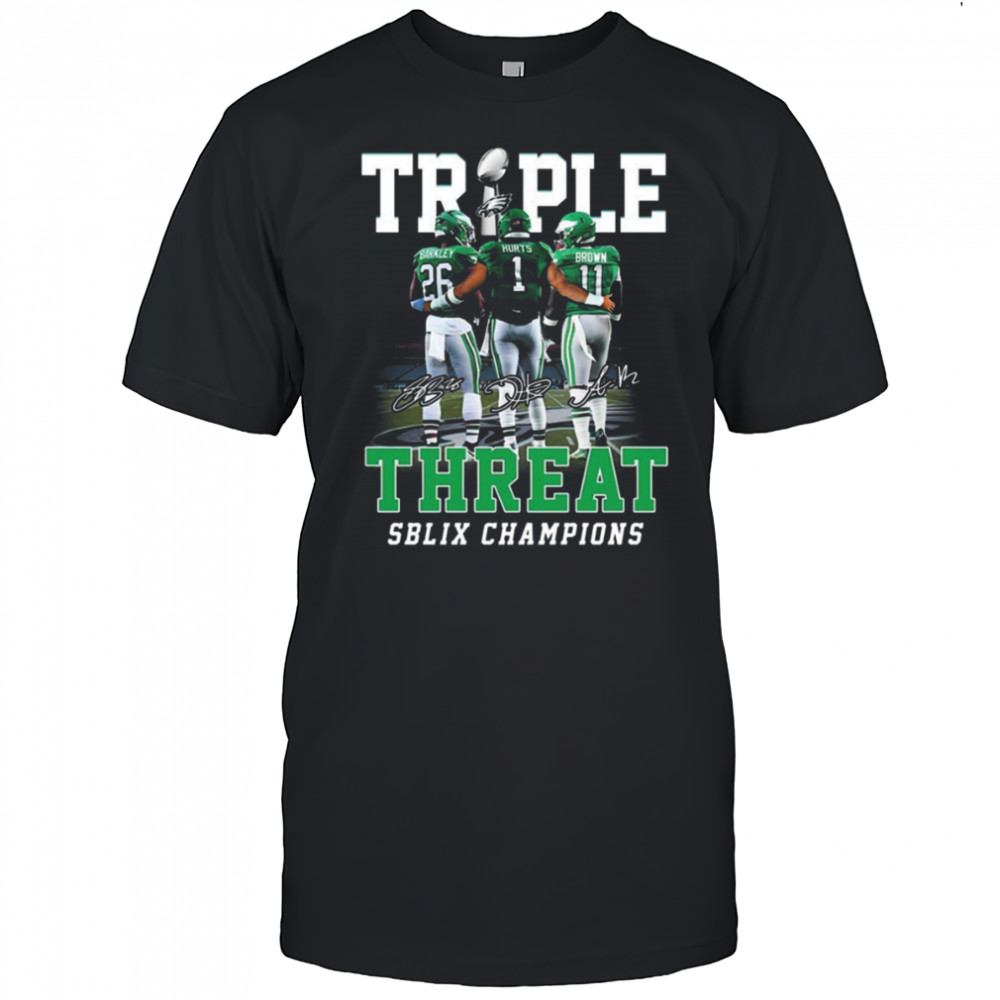 Barkley Hurts Brown Triple Threat SBLIX Champions Shirt